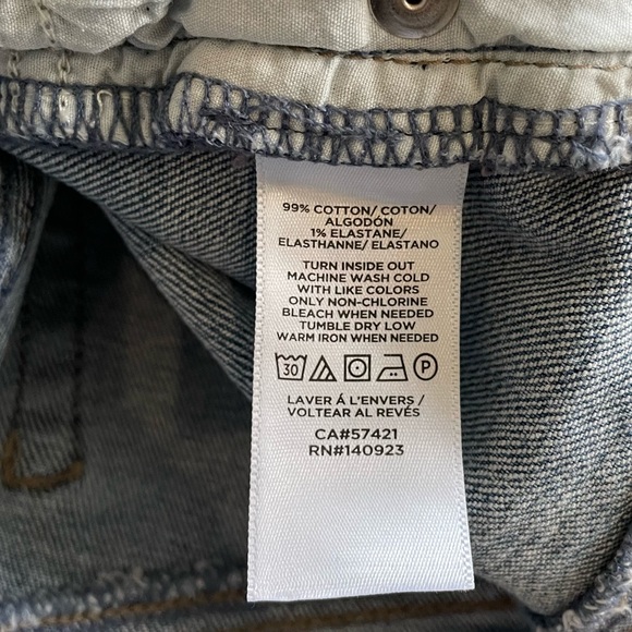 NWT Loft Outlet skinny ankle blue jeans size 2 - Picture 7 of 7